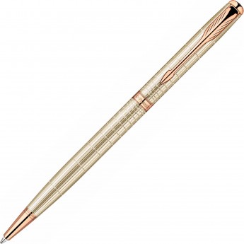 Шариковая ручка PARKER SONNET SLIM FEMININE SILVER PGT, M