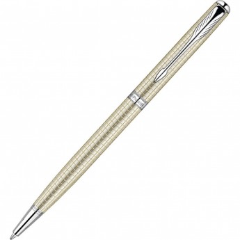 Шариковая ручка PARKER SONNET SLIM СЕРЕБРИСТАЯ М