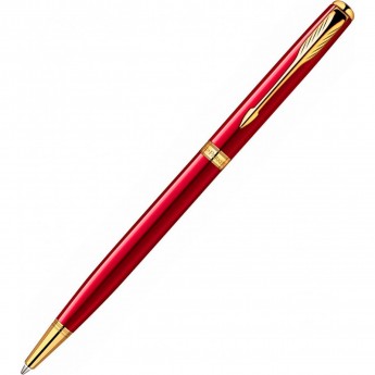 Тонкая шариковая ручка PARKER ESSENTIAL SONNET LAQUE RED GT F Тонкая шариковая ручка PARKER ESSENTIAL SONNET LAQUE RED GT F